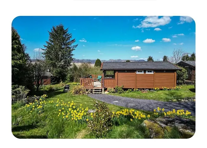 Snowdonia Escapes # Tranquil Cabin With Views, Wi-Fi, Dog Friendly & Parking